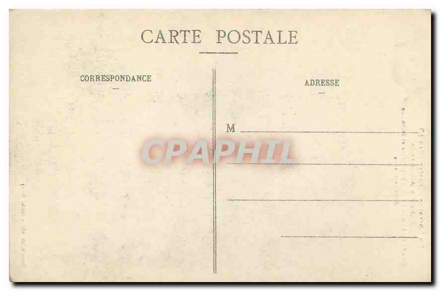 CPA En Lorraine Guerre 1914-15 L'Oeuvre Allemande Gerbeviller L'Eglise bombardee et incendiee  — Rückseite