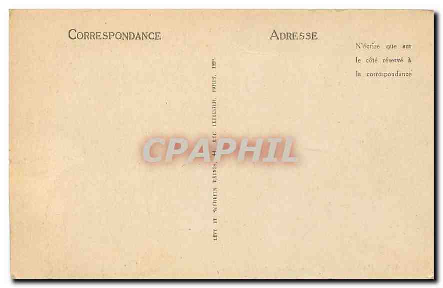 CPA Paris Le Pont Alexandre III  — Verso