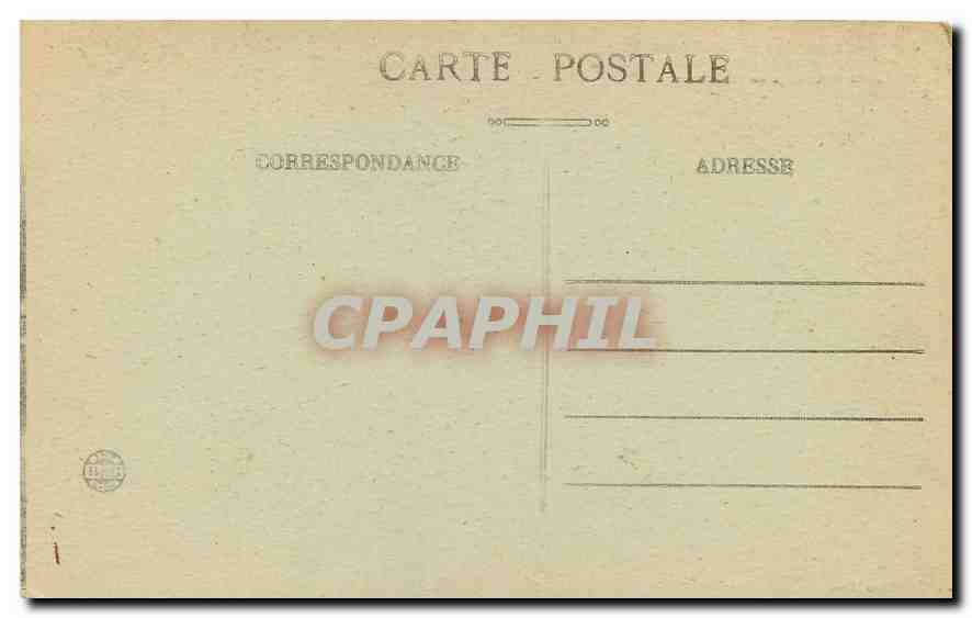 CPA Jardin de la Visitation de Paray le Monial Apparition de N S a la S Marguerite Marie sous le ber — Rückseite