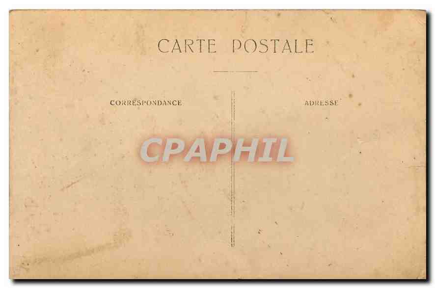 CARTE PHOTO Famille Folklore — Rückseite