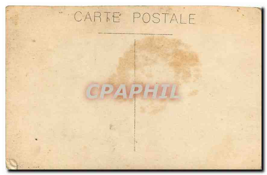 CARTE PHOTO Homme Marin — Rückseite