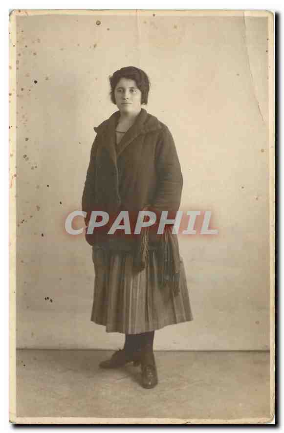 CARTE PHOTO Femme