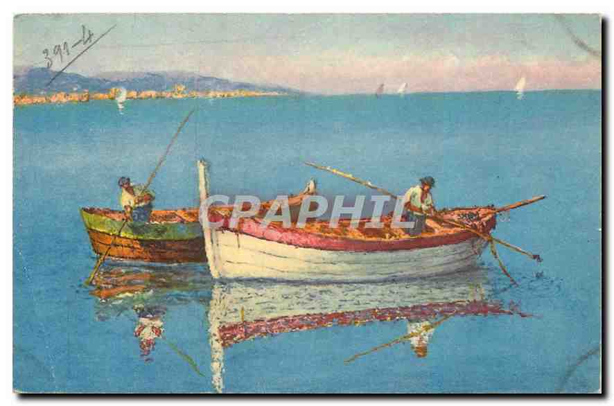 CPA Barques Bateaux