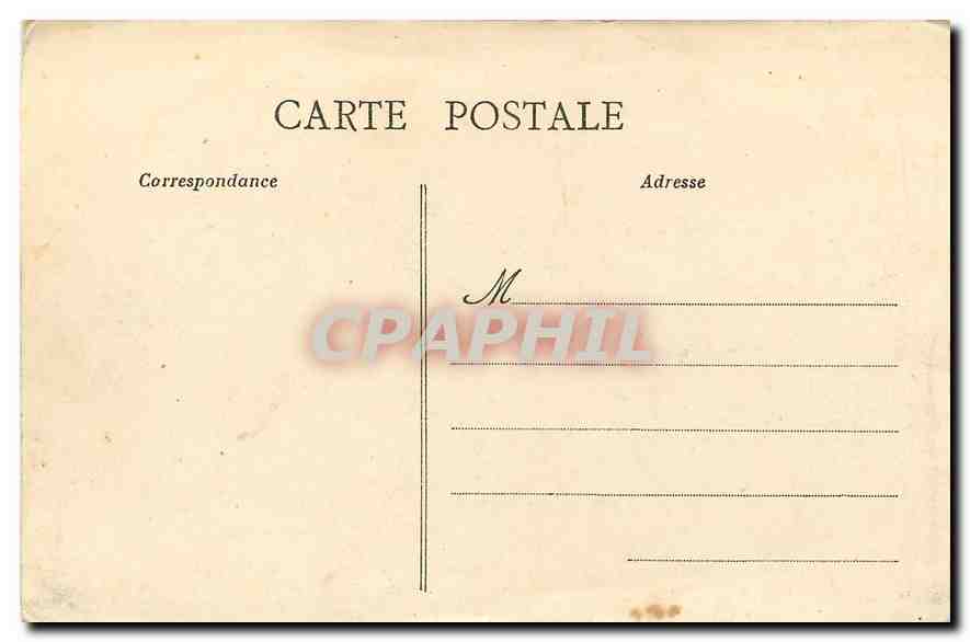 CPA Carnac Plans et coupes du tumulus de St Michel  — Rückseite