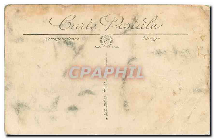 CPA Trouville Le Bateau du Havre en pleine Mer — Rückseite