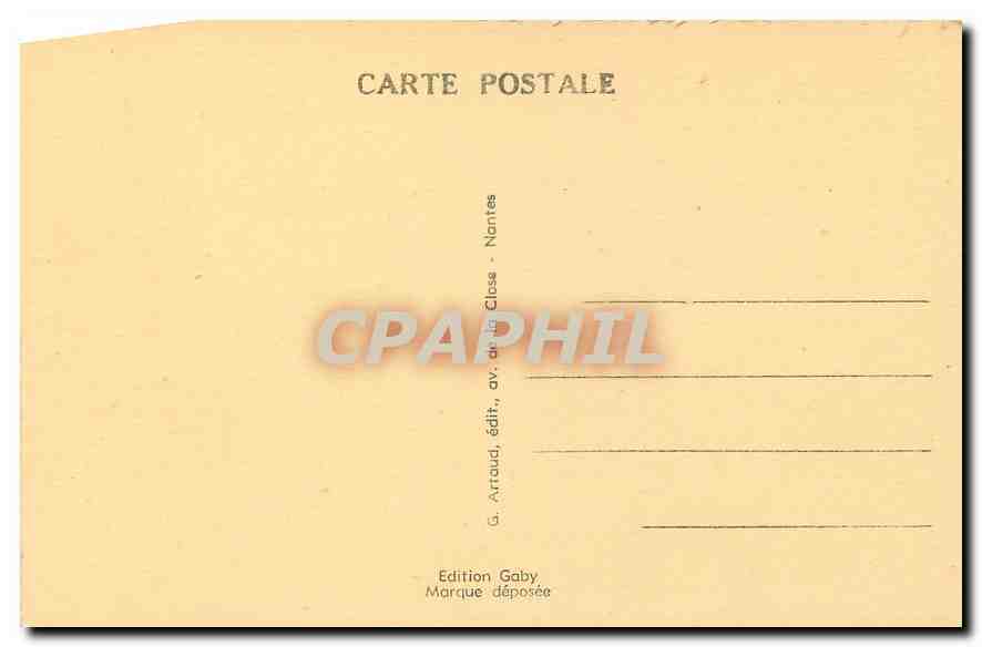 CPA Parthenay Le Pont et la Tour Saint Jacques  — Rückseite