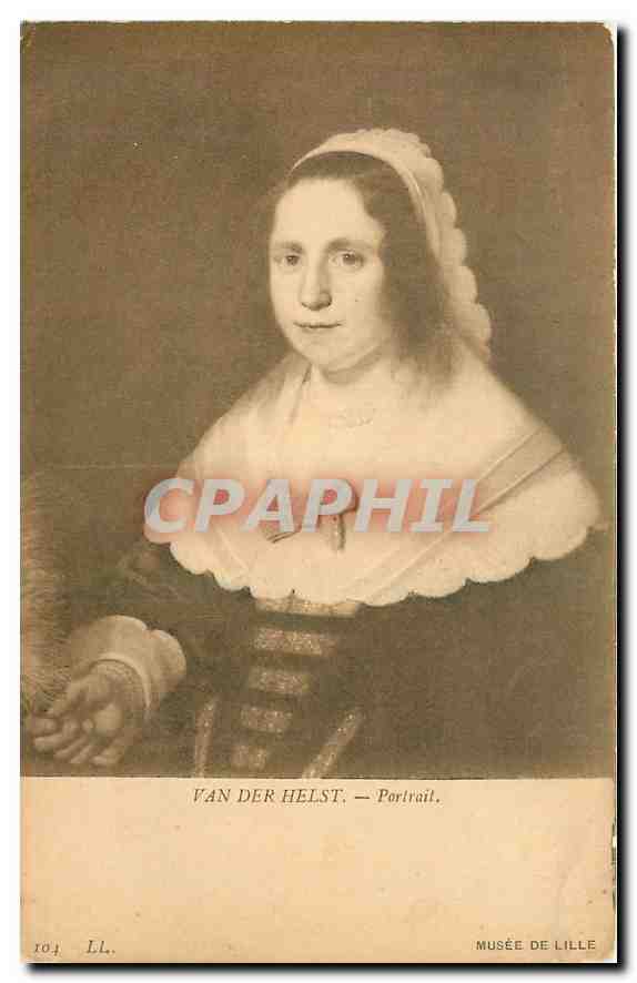 CPA Van der Helst Portrait Musee de Lille