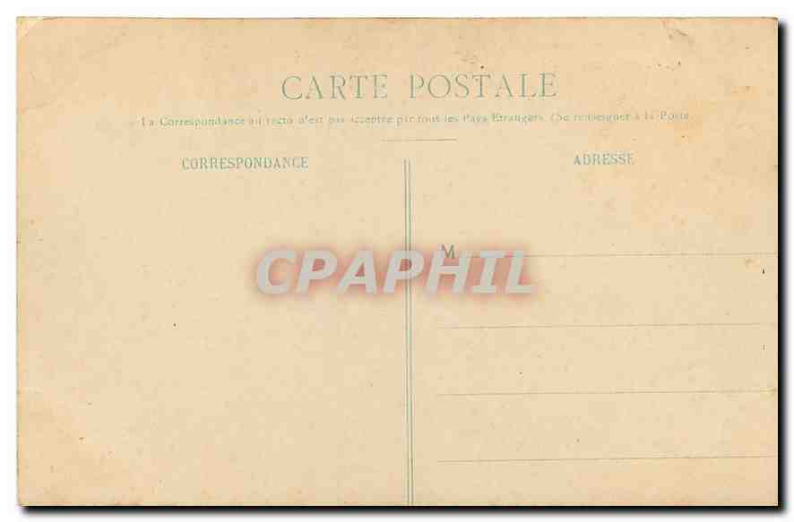 CPA Les Pyrenees Lourdes Le Chateau Fort  — Verso