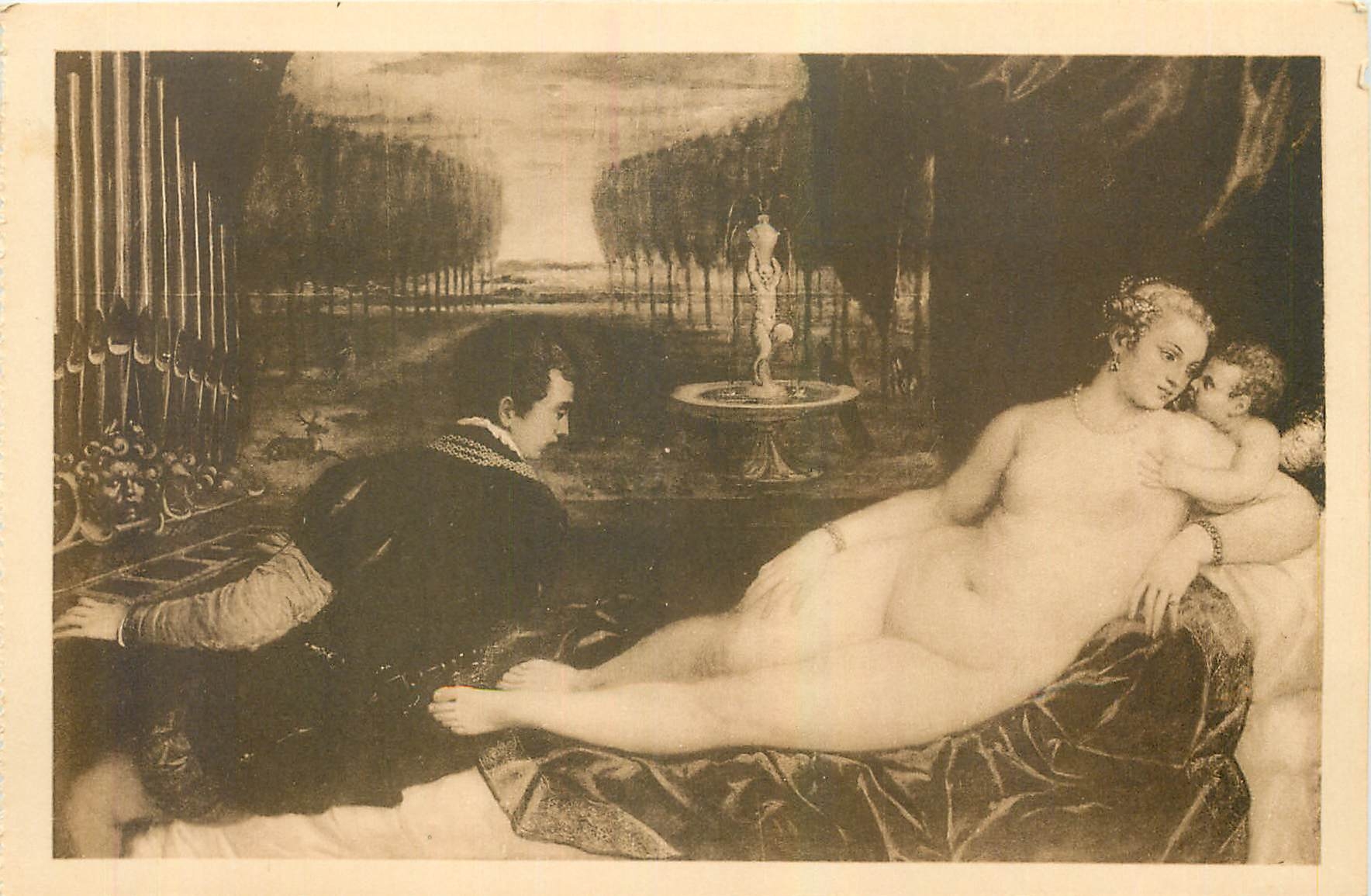 Vénus se divertissant avec l'Amour et la Musique — Tiziano — Musée du Prado, 421