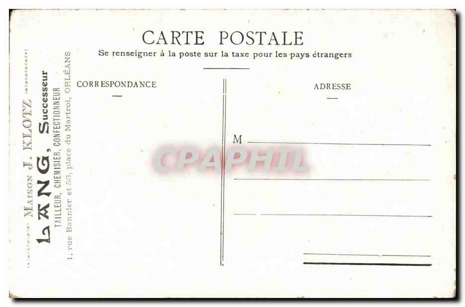 CPA Fantaisie Femme Les oiseaux — Verso