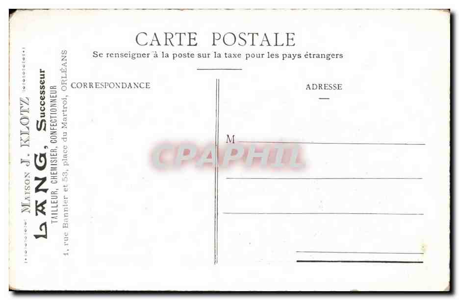 CPA Fantaisie Femme Enfant cheri — Verso