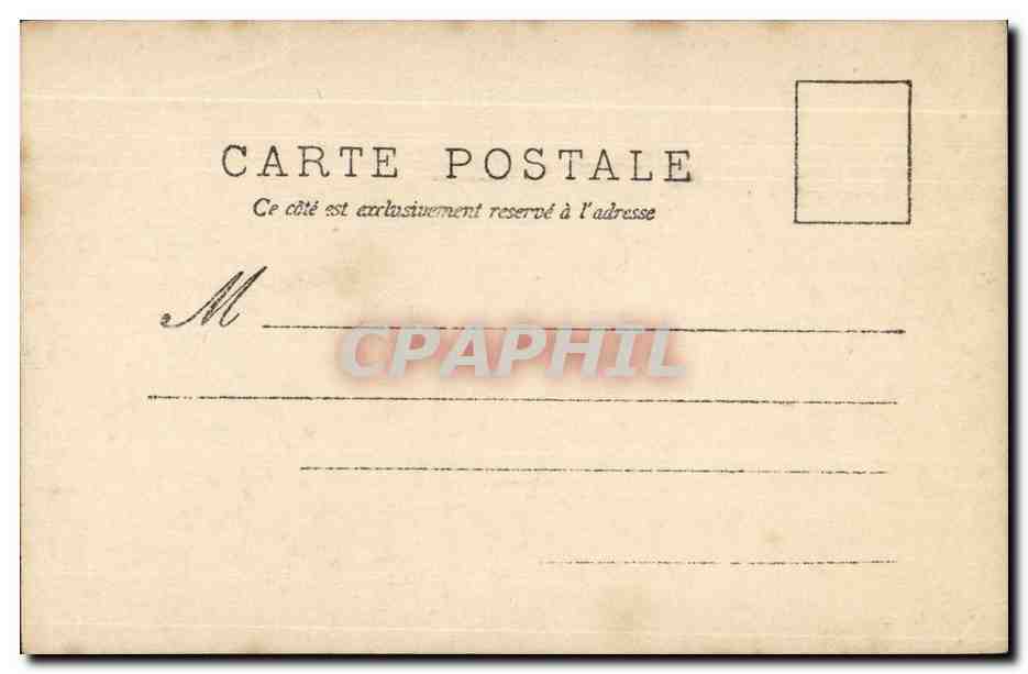CPA Fantaisie Enfant Poussins — Rückseite