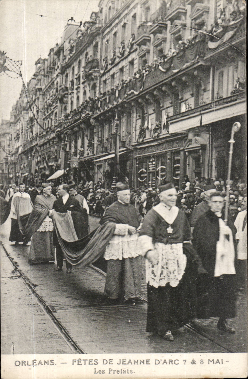 Orleans CPA Fetes de Jeanne d'arc 7 et 8 mai Les prelats