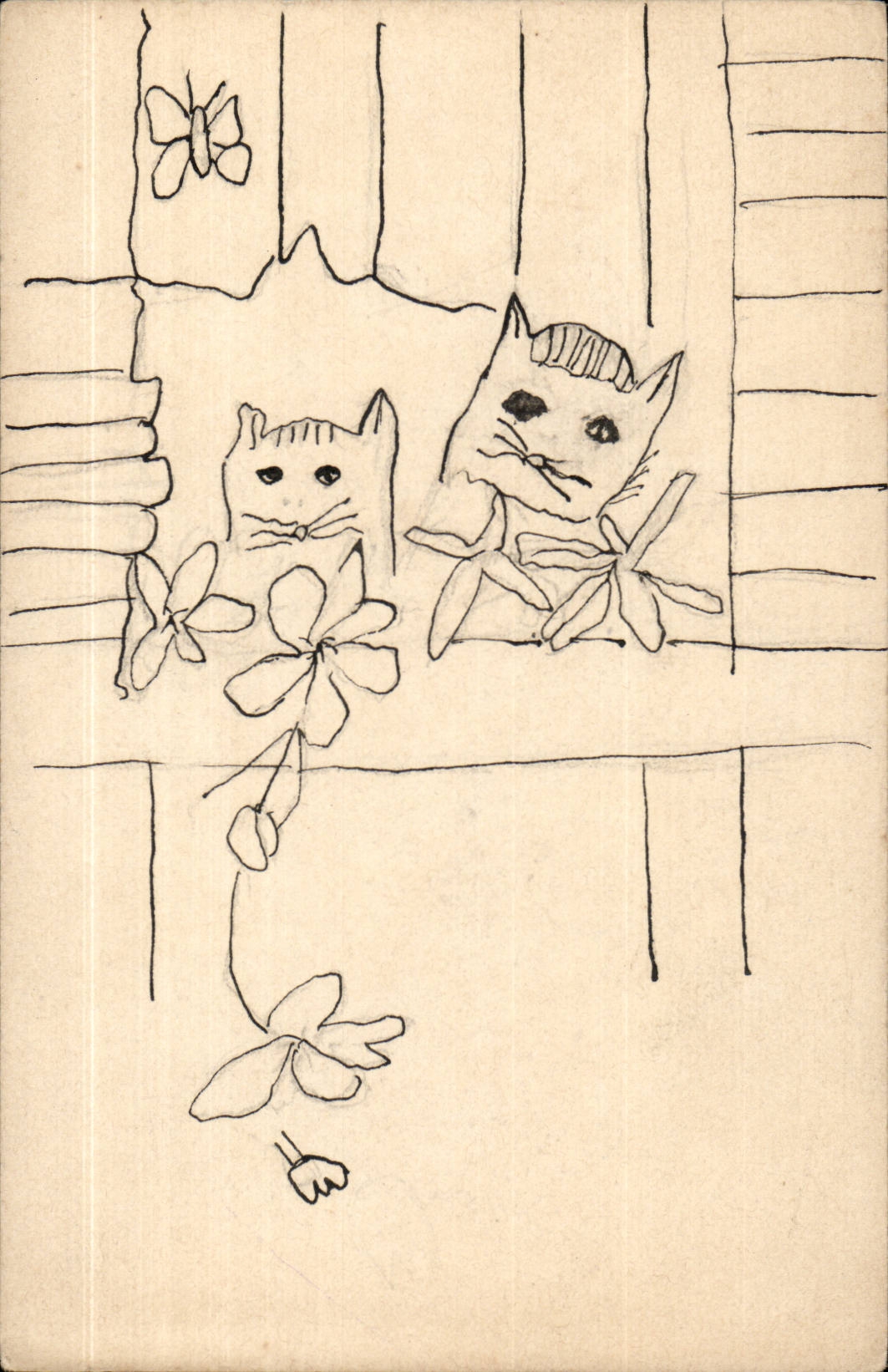 CPA Fantaisie Chats CAts