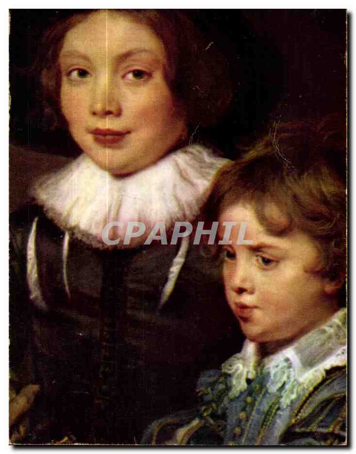 CPA Rubens Les fils du peintre Musee de Vaduz (suisse) Liechtenstein gallerie