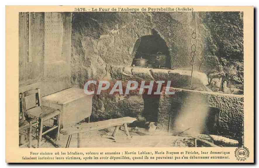 Il forno dell'Auberge de Peyrebelle (Ardèche) — Editore : Éditions d'Art Margerit-Brémaut, Le Puy