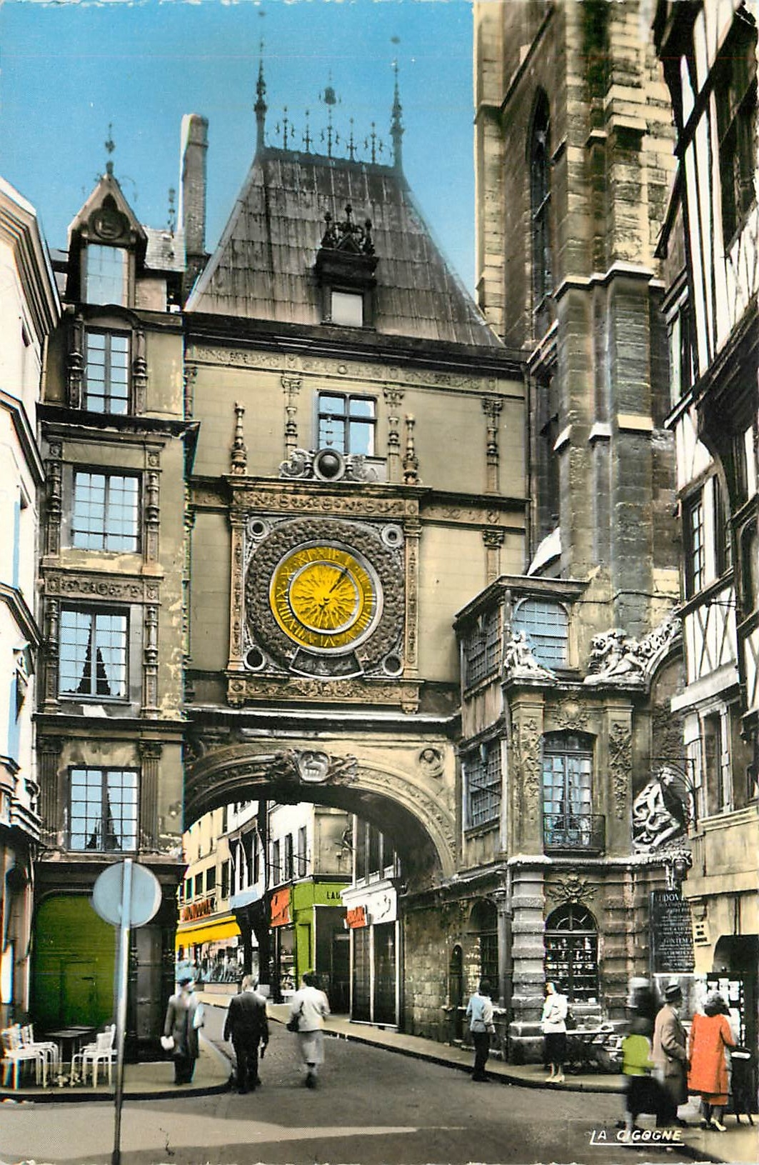 CPM Rouen Seine Maritime Le gros horloge 