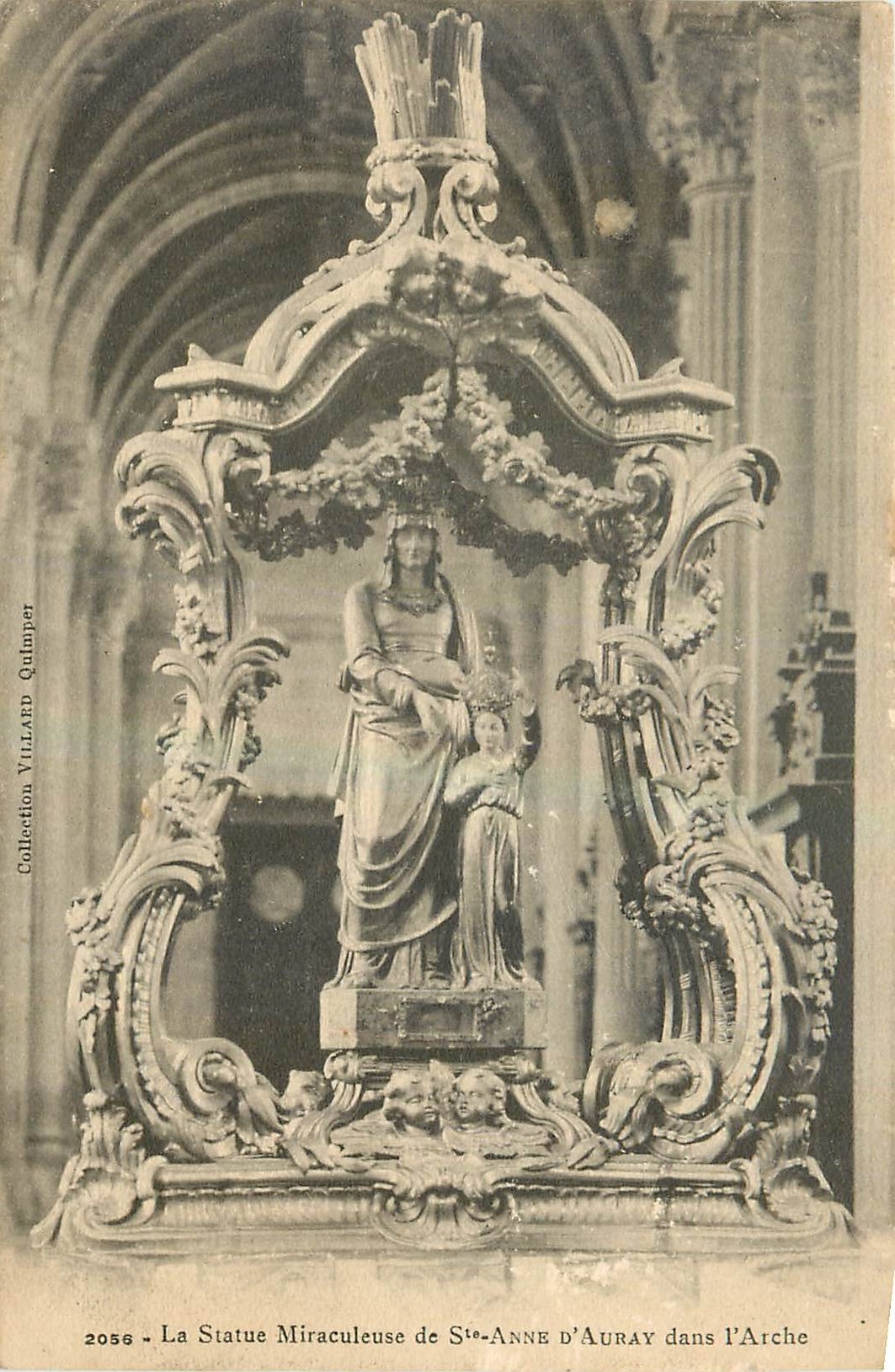 CPA La Statue Miraculeuse de Ste Anne d'Auray dans l'Arche 