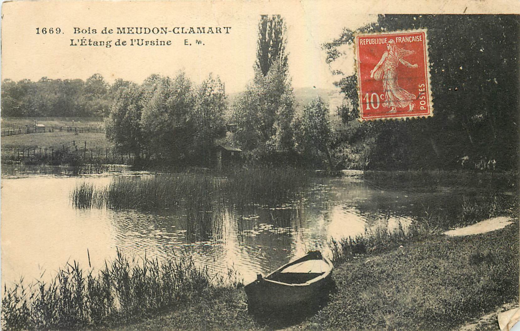 CPA Bois de Meudon Clarmart l'Etang de l'Ursine 