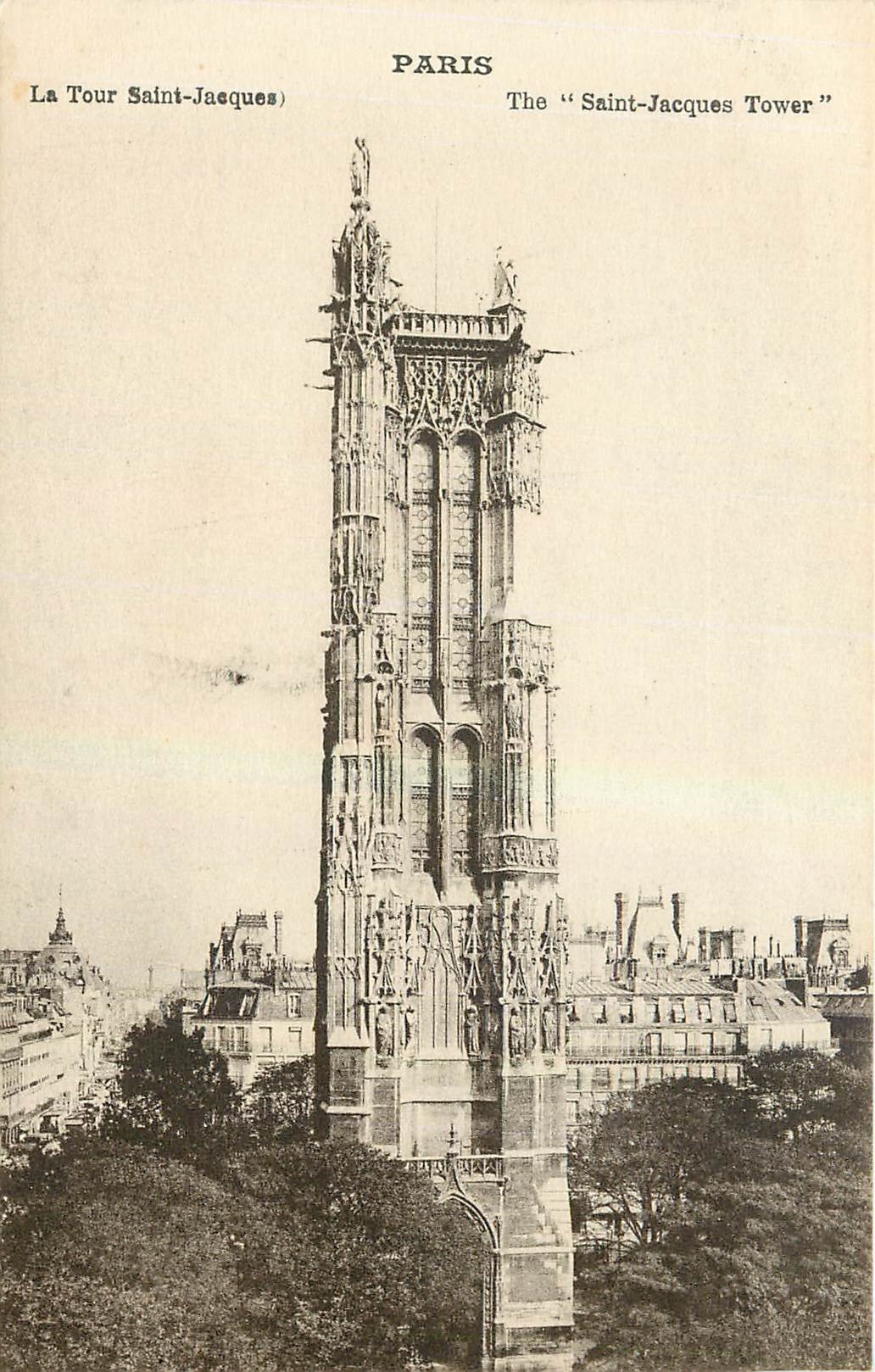 CPA Paris La Tour Saint Jacques 