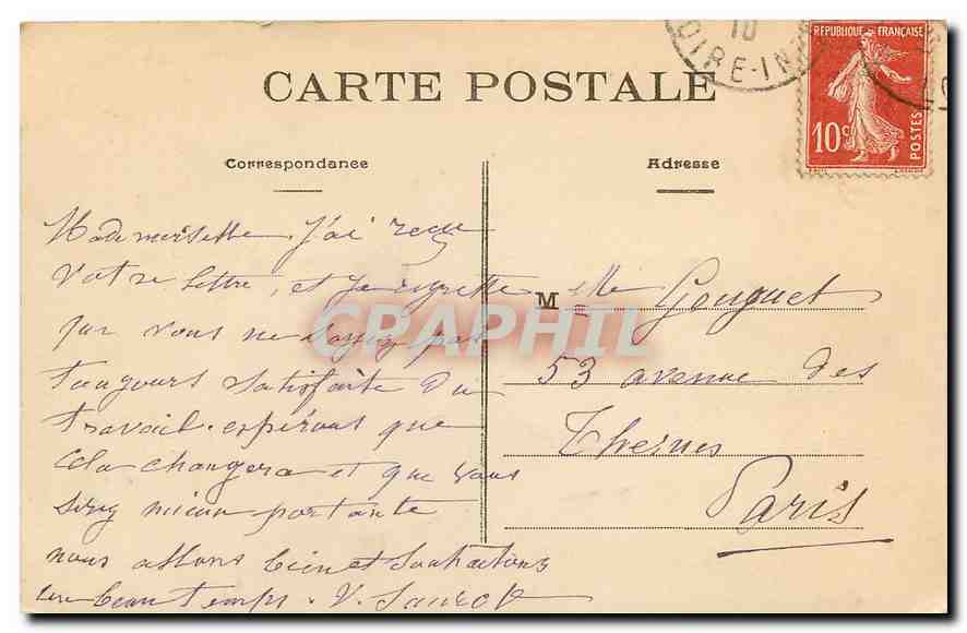 CPA Nantes La Loire au pied du Chateau  — Rückseite