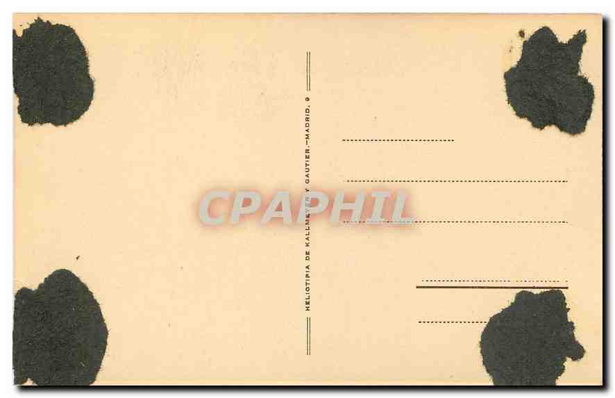 CPA Fernandez El Charlatz  — Verso