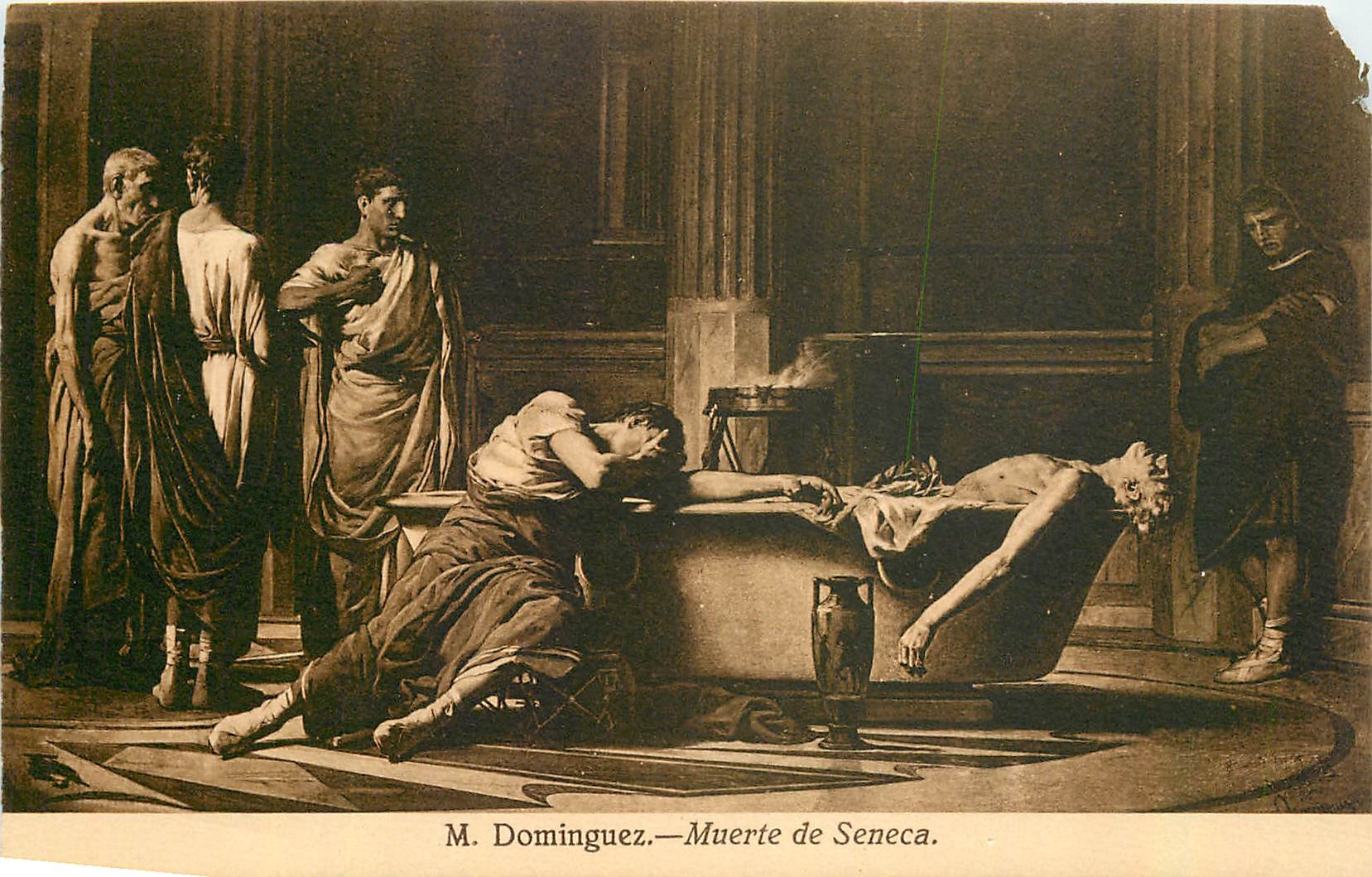CPA M Dominguez Muerte de Seneca 