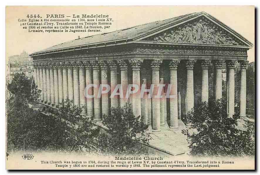 CPA Paris La Madeleine 