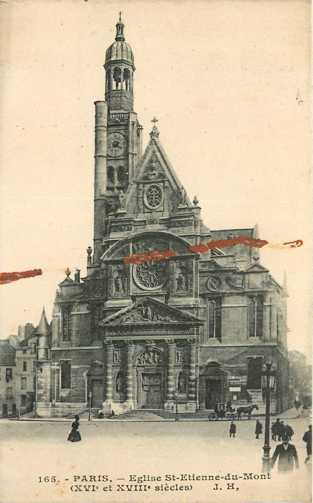CPA Paris Eglise St Etienne du Mont 
