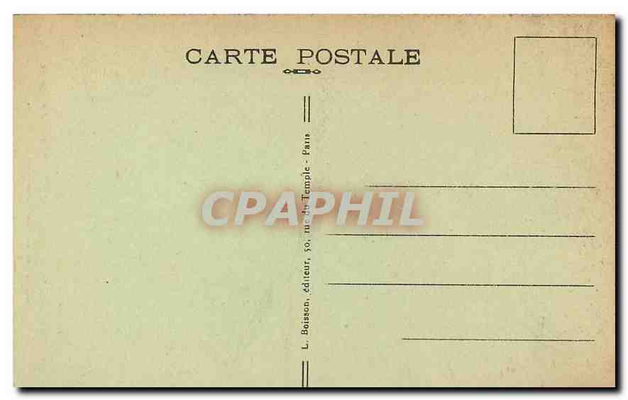 CPA Paris Eglise St Etienne du Mont  — Verso