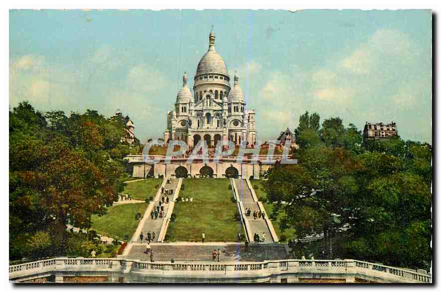 CPA Paris Le Sacre Coeur 