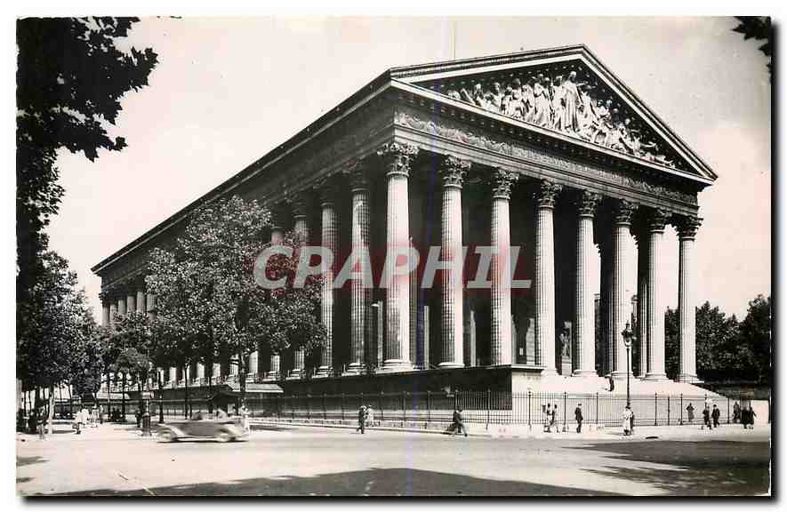 CPA Paris Eglise de la Madeleine 