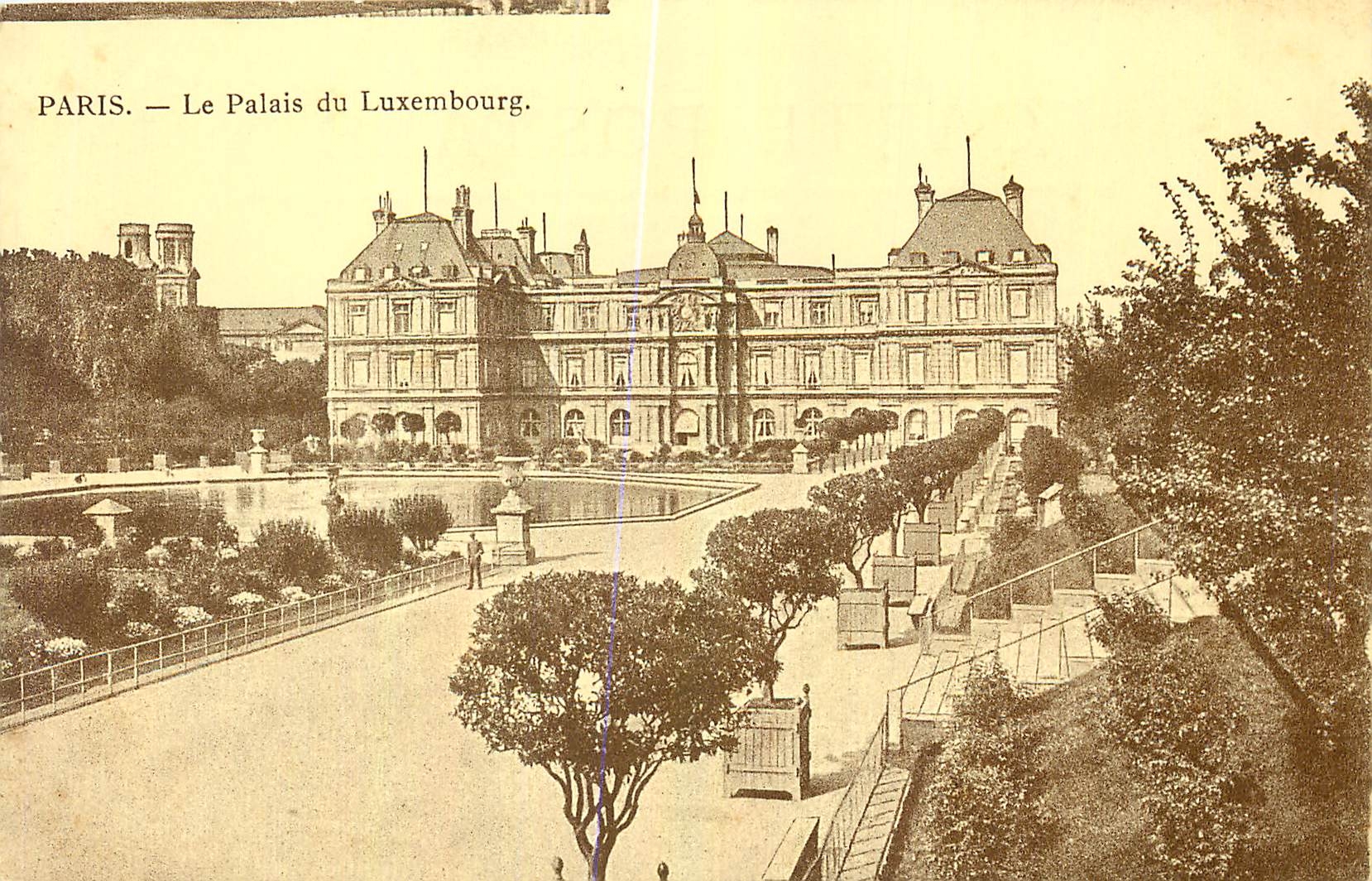 CPA Paris Le Palais de Luxembourg 