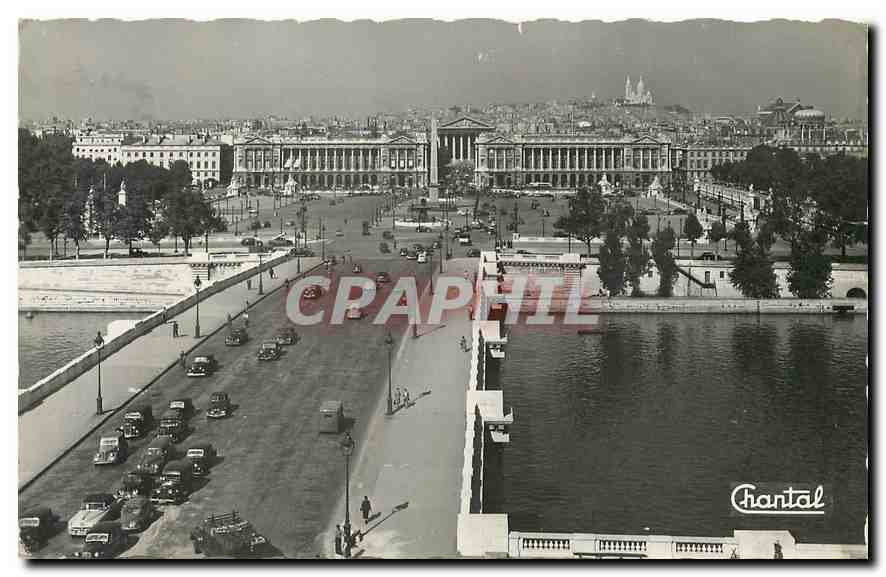 CPA Paris Vue generale de la Place de la Concorde 