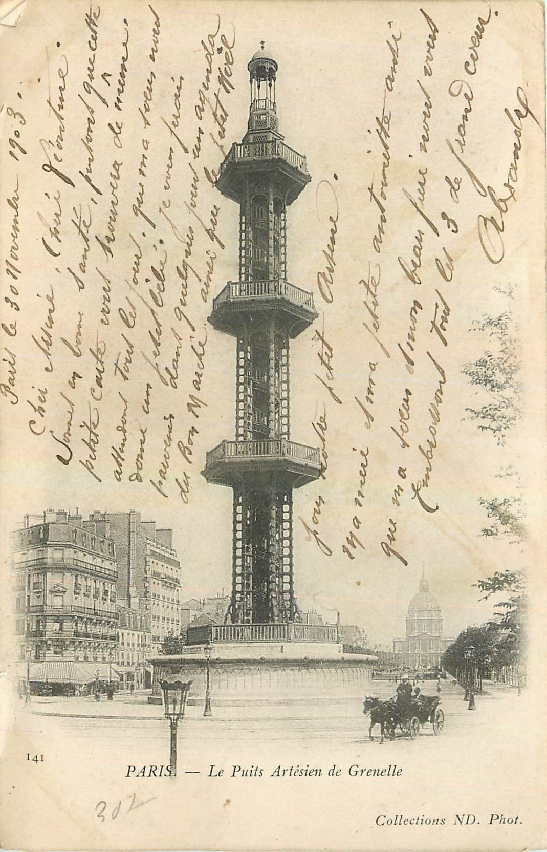 CPA Paris Le Puits Artesien de Grenelle 