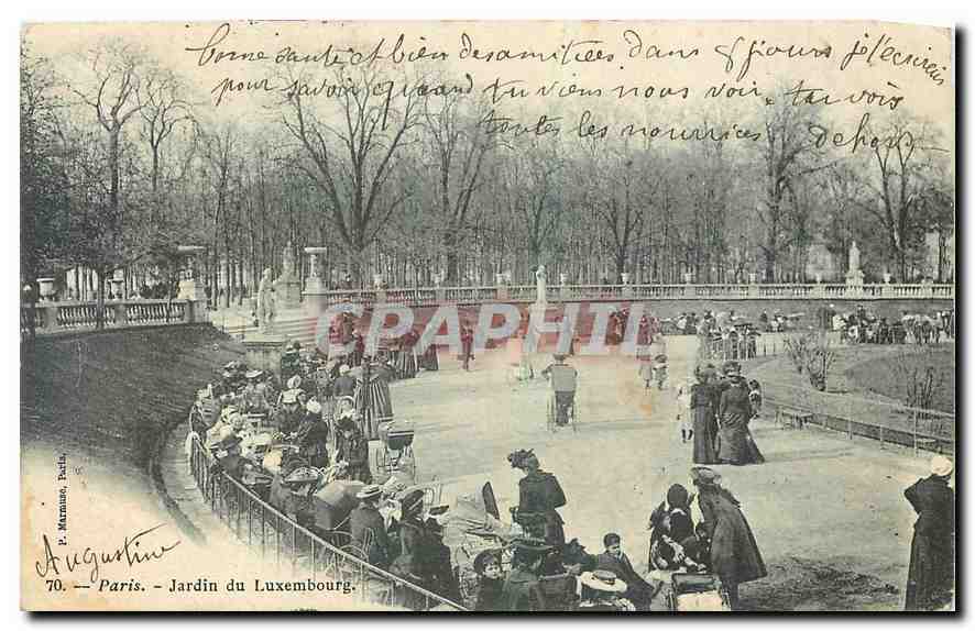 CPA Paris Jardin du Luxembourg 