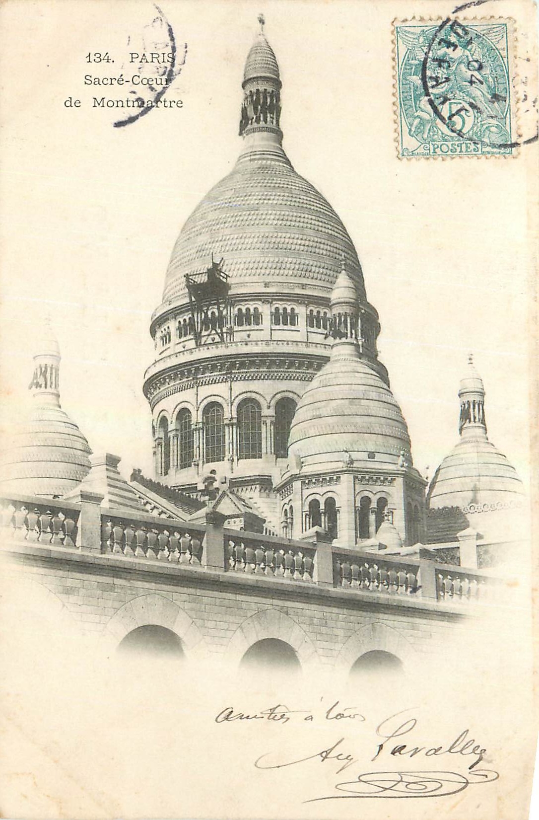 CPA Paris Sacre Coeur de Montmartre 