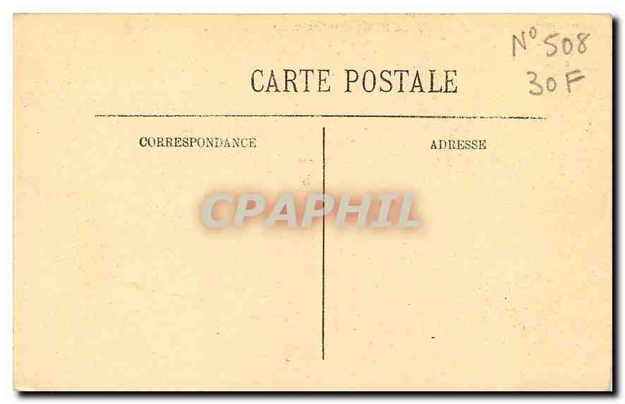 CPA Paris La Rue Soufflot et le Pantheon  — Rückseite