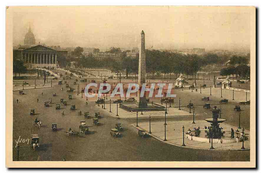 CPA Paris La Place de la Concorde 