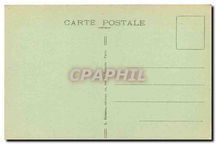 CPA Paris Eglise Saint Germain Auxerrois  — Verso