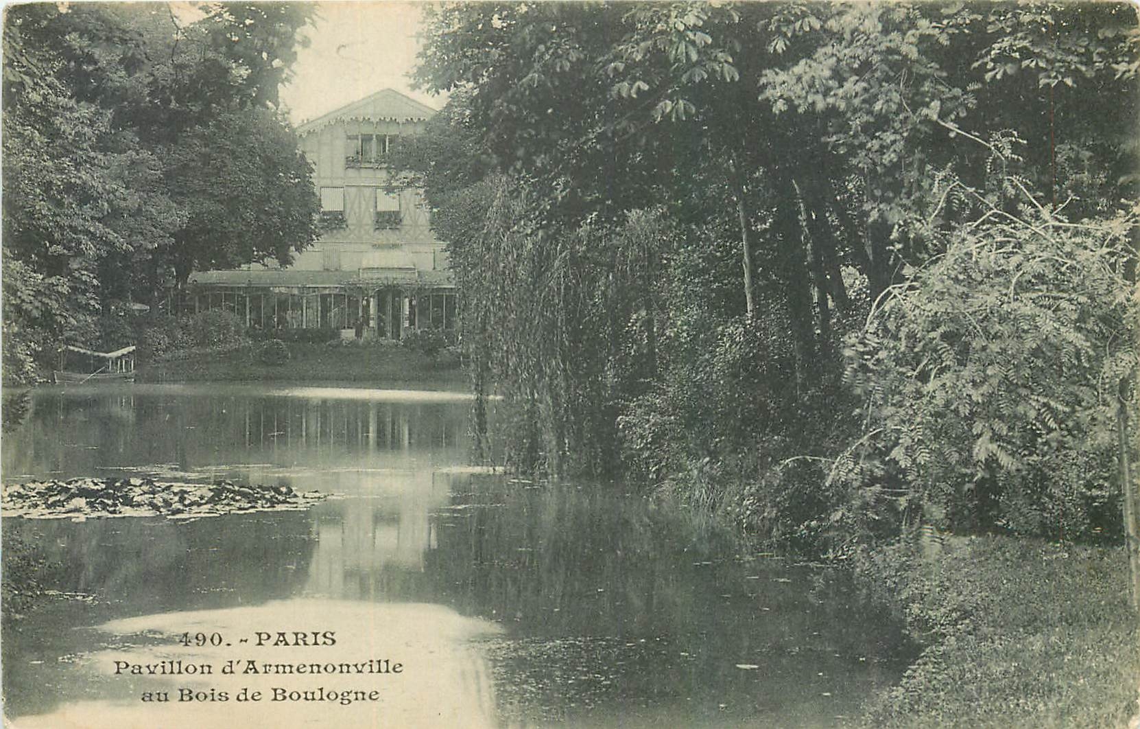 CPA Paris Pavillon d'Armenonville au Bois de Boulogne 