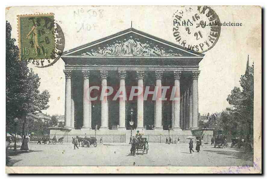 CPA Paris La Madeleine 