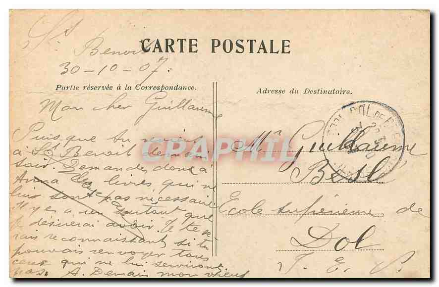 CPA Paris Le Theatre Francais  — Rückseite