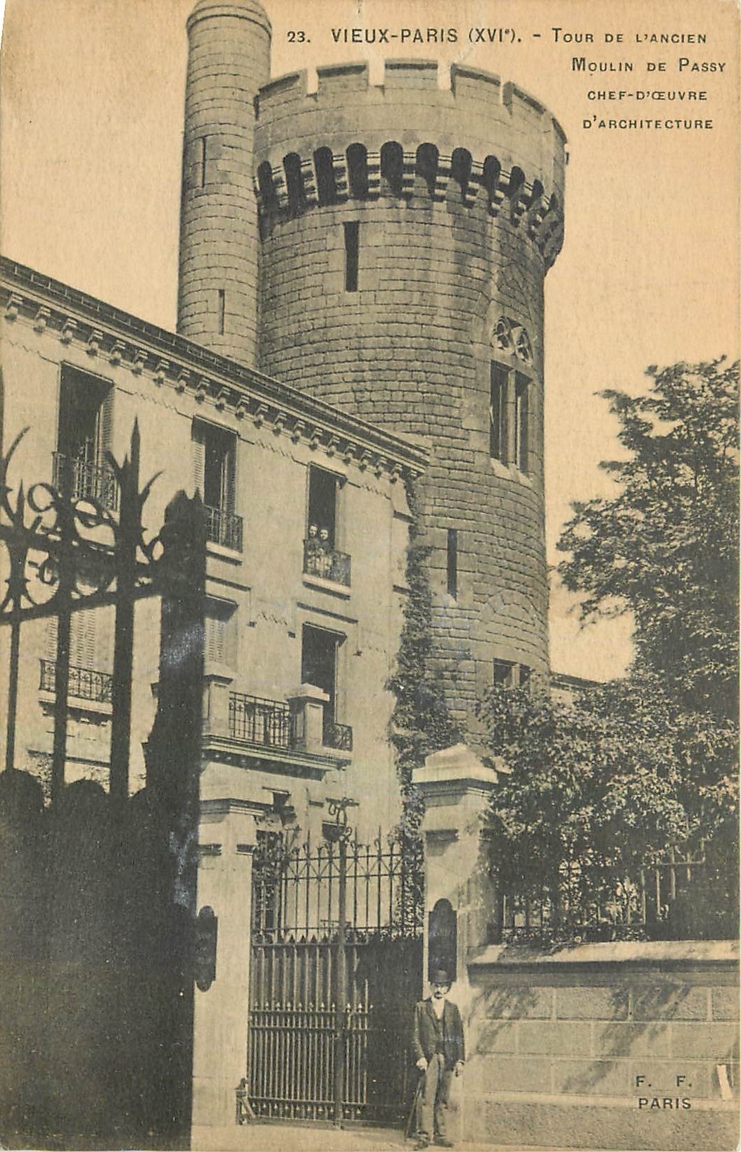 CPA Vieux Paris Tour de l'Ancien 