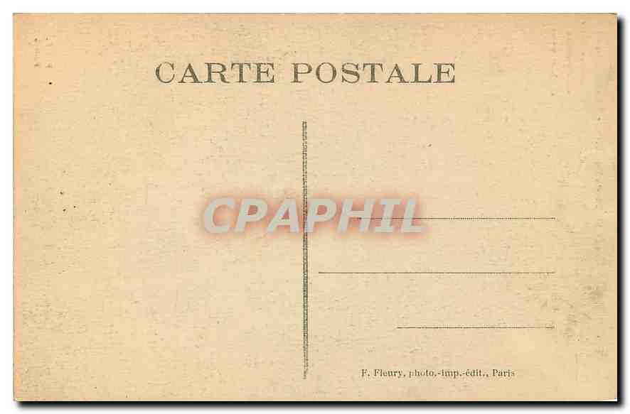 CPA Vieux Paris Tour de l'Ancien  — Verso