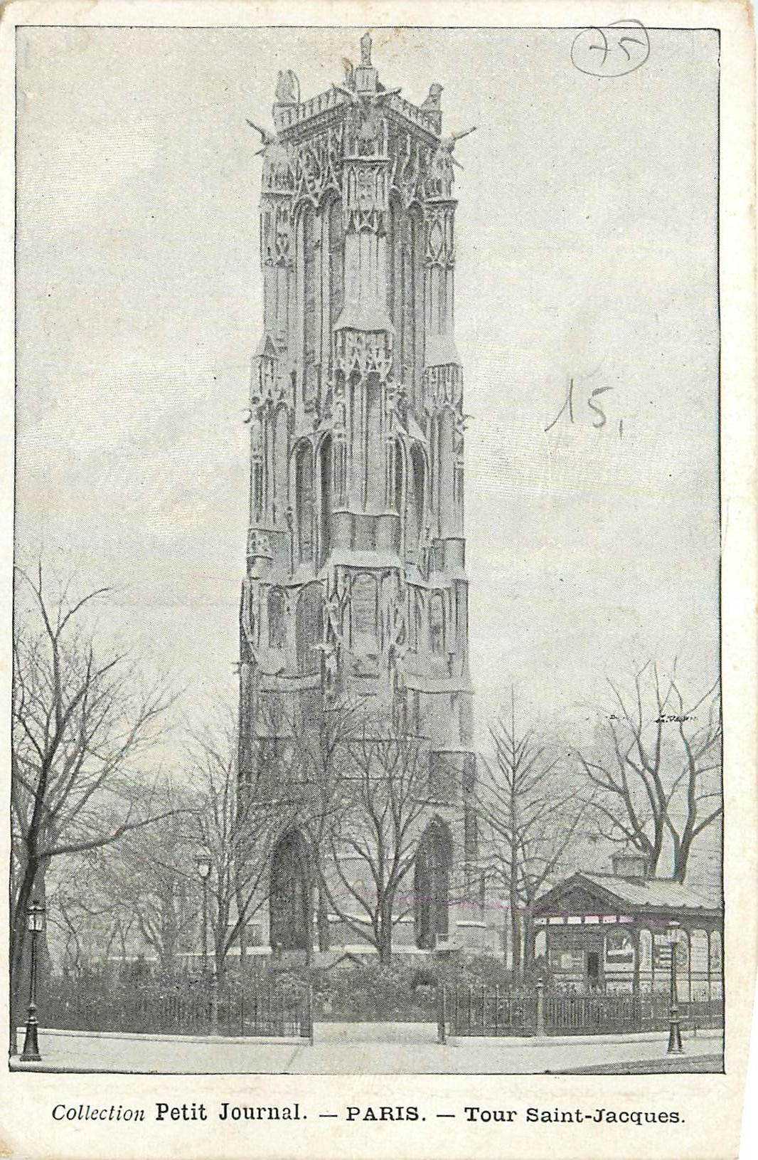 CPA Paris Tour Saint Jacques 