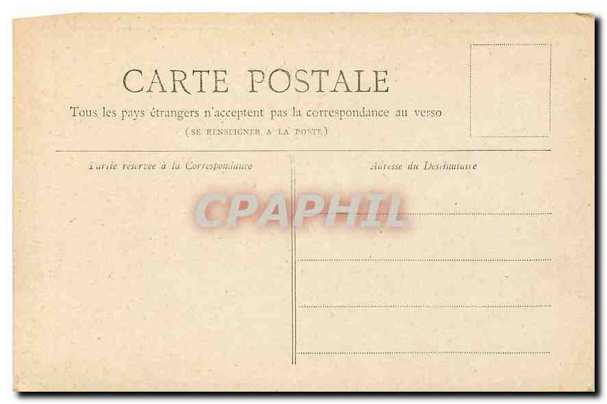 CPA Paris Tour Saint Jacques  — Verso