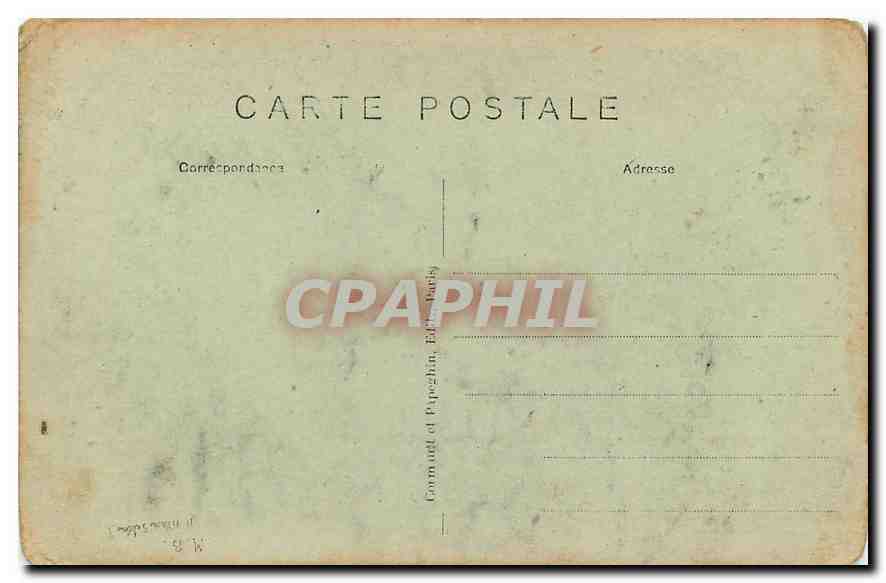 CPA Paris La Caserne de la Tour Maubourg et le Dome des Invalides  — Rückseite
