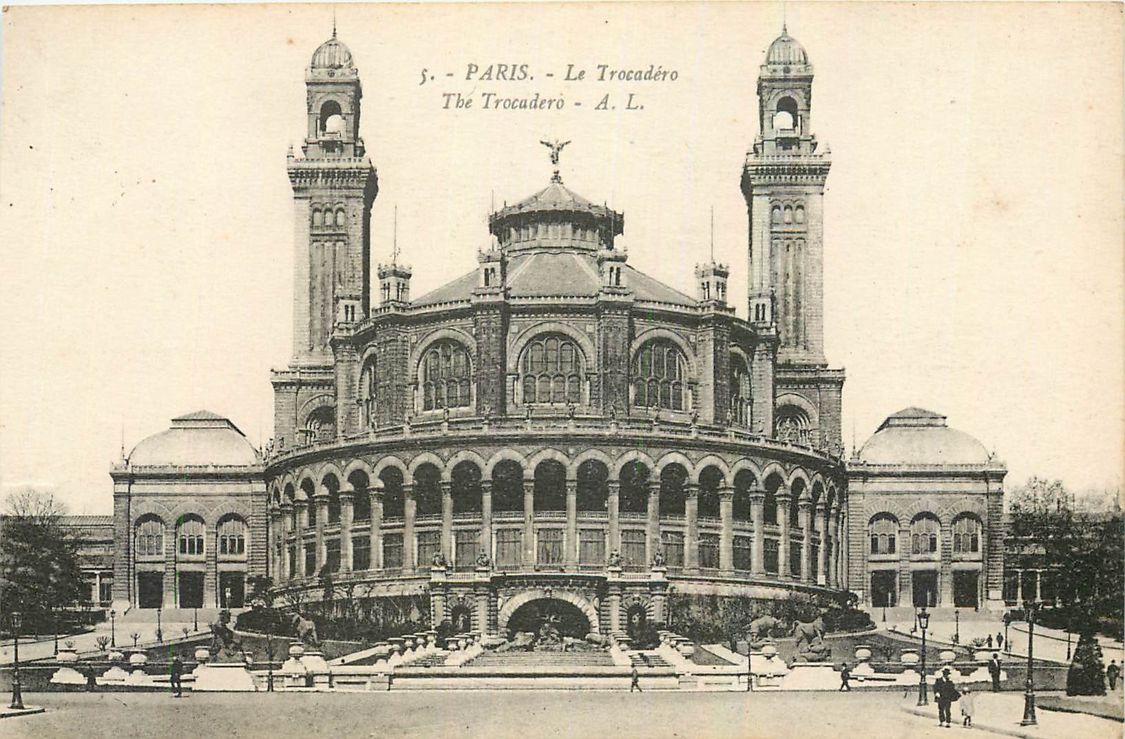 CPA Paris Le Trocadero 