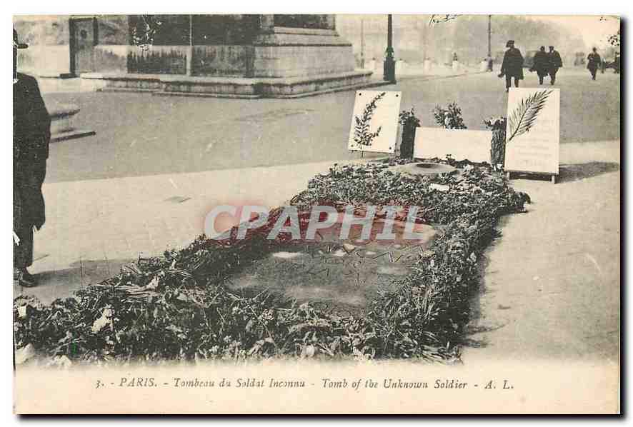 CPA Paris Tombeau du Soldat Inconnu 
